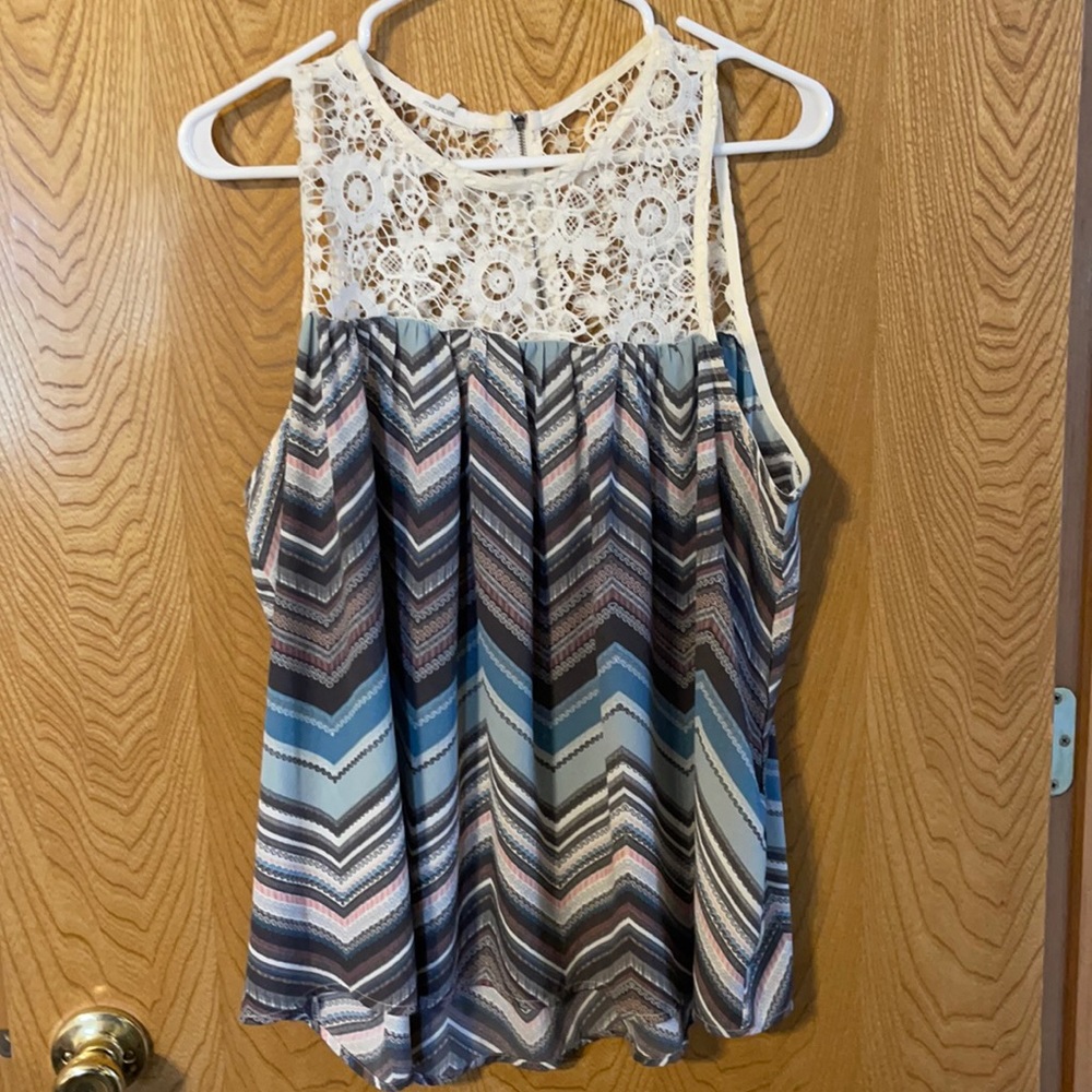 Sleeveless blouse by Maurice